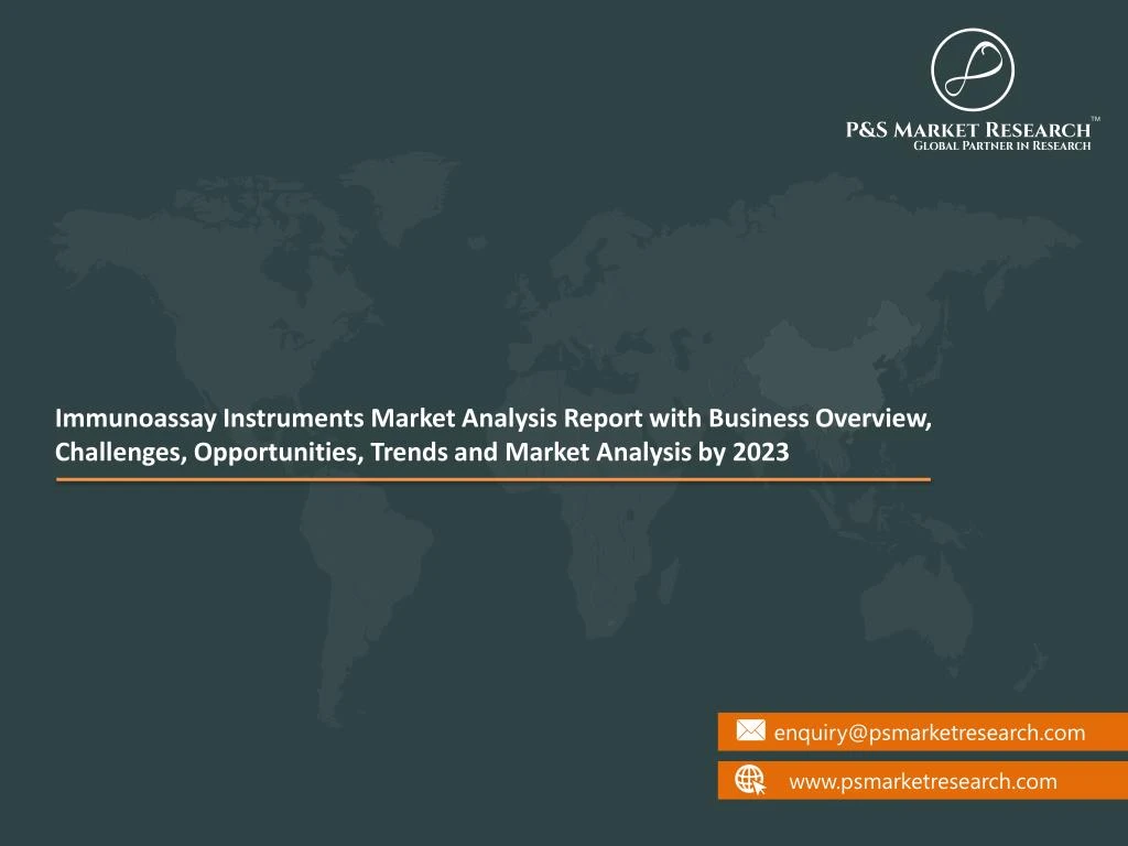 immunoassay instruments market analysis report