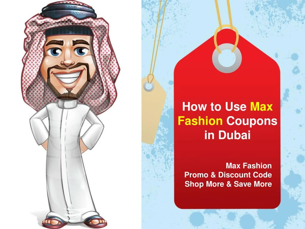 how to use max fashion coupons in dubai