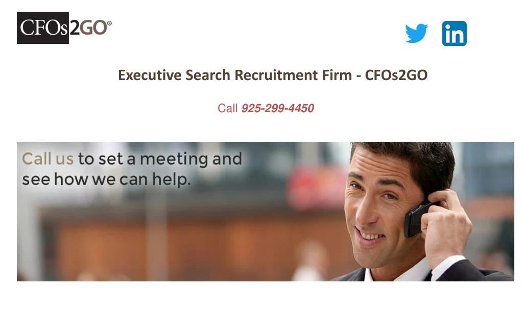 executive search recruitment firm cfos2go