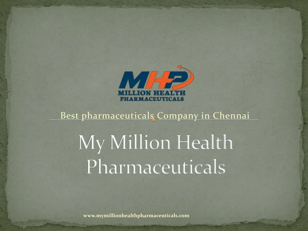 my million health pharmaceuticals