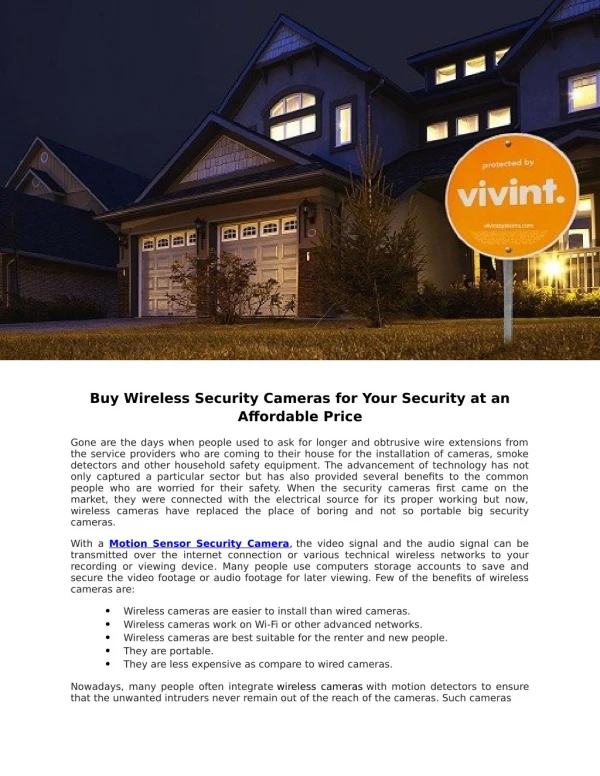 Vivint SmartHomes