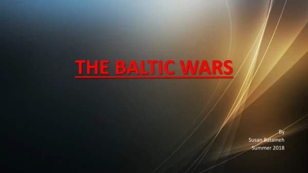 The Baltic Wars