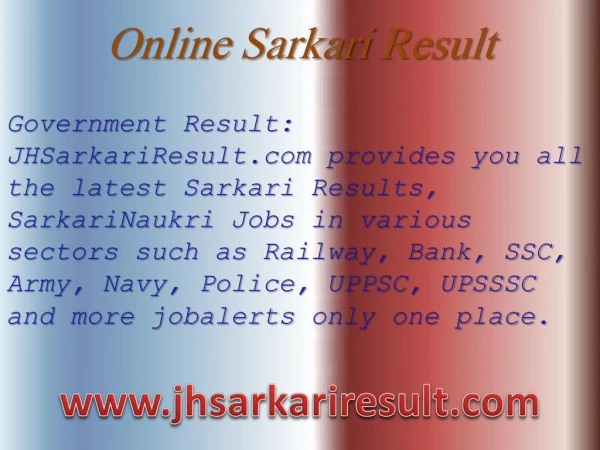 online sarkari result