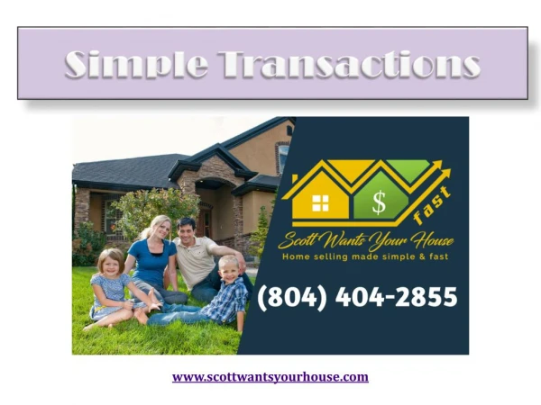 simple transactions