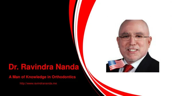 Career Journey of Dr. Ravindra Nanda