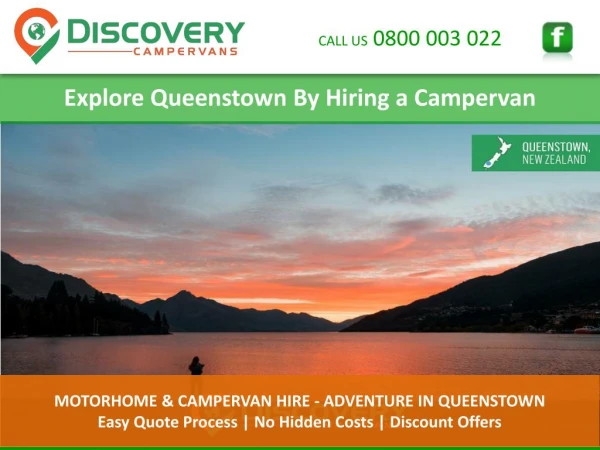 Explore Queenstown By Hiring a Campervan