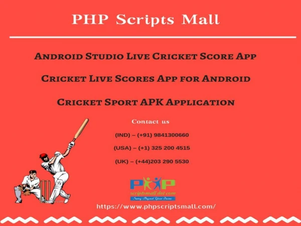 Cricket Sport APK Application - Android Studio Live Cricket Score App