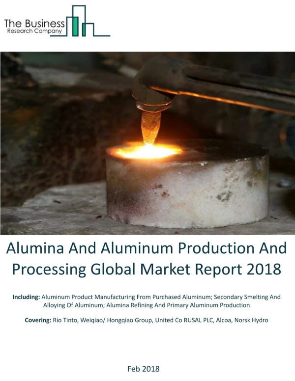 Alumina And Aluminum Production And Processing Global Market Report 2018