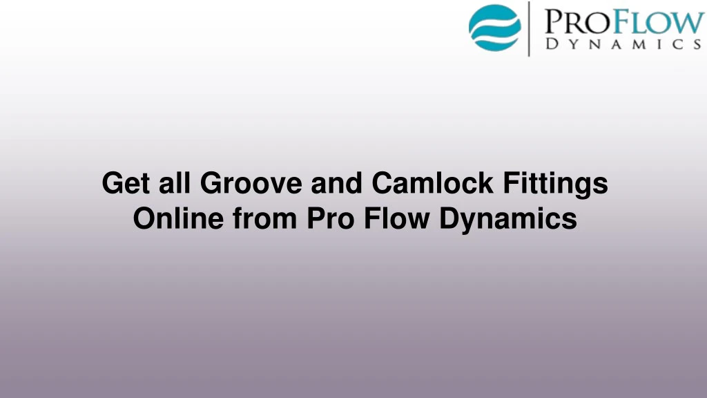 get all groove and camlock fittings online from