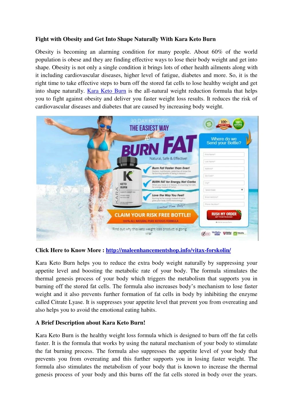 fight with obesity and get into shape naturally