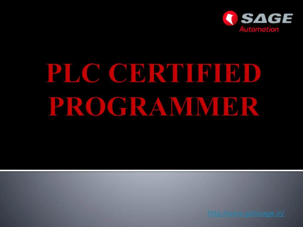 plc certified programmer