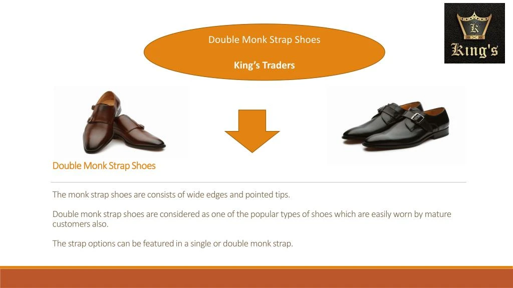 d ouble monk strap shoes king s traders