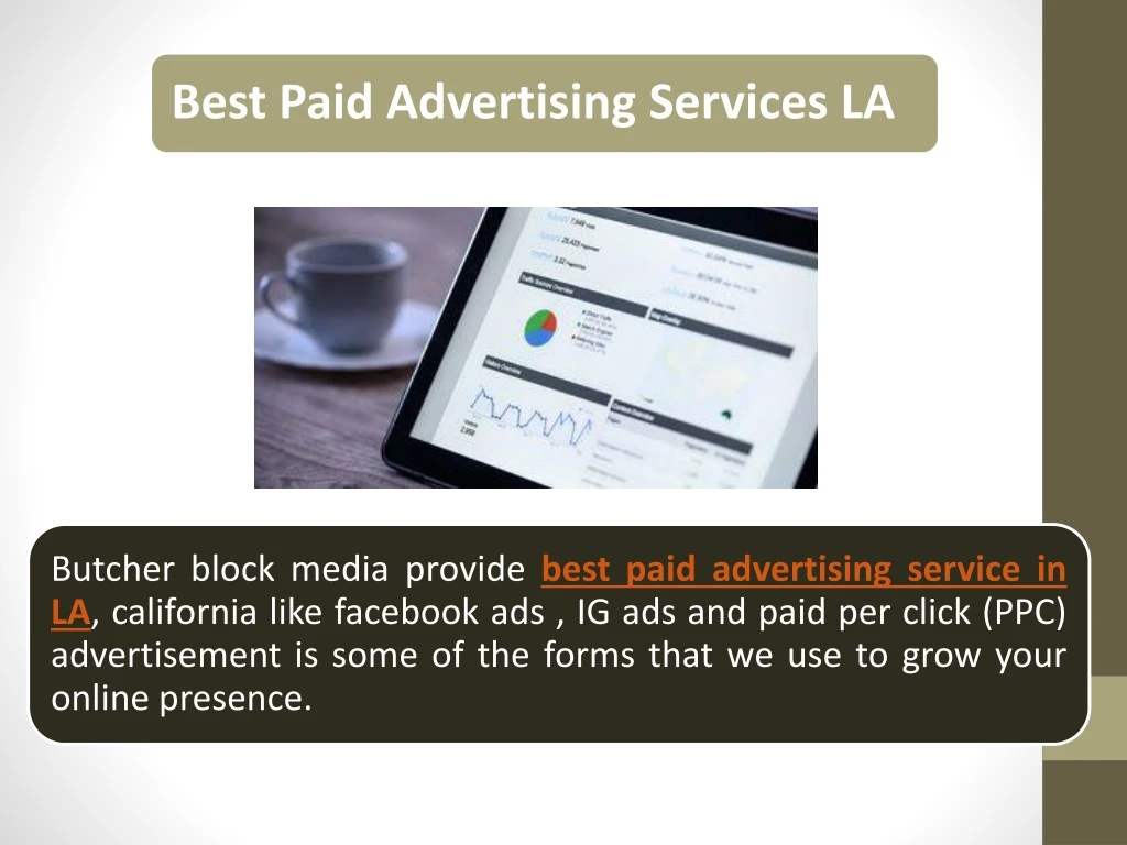 best paid advertising services la