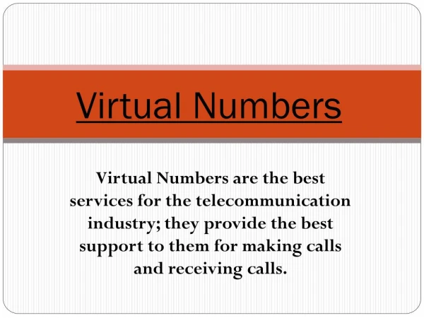 Best Virtual numbers services provider 1-855-499-6362 !