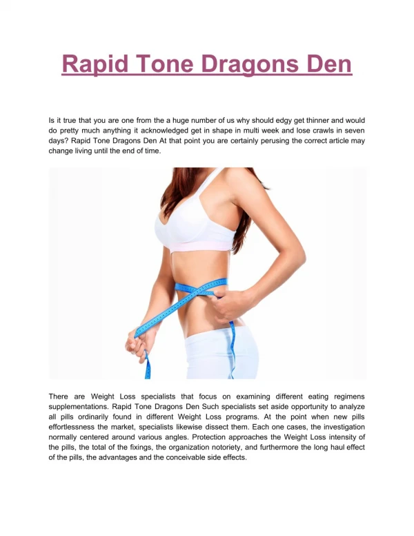 http://www.healthyorderzone.com/rapid-tone-dragons-den/