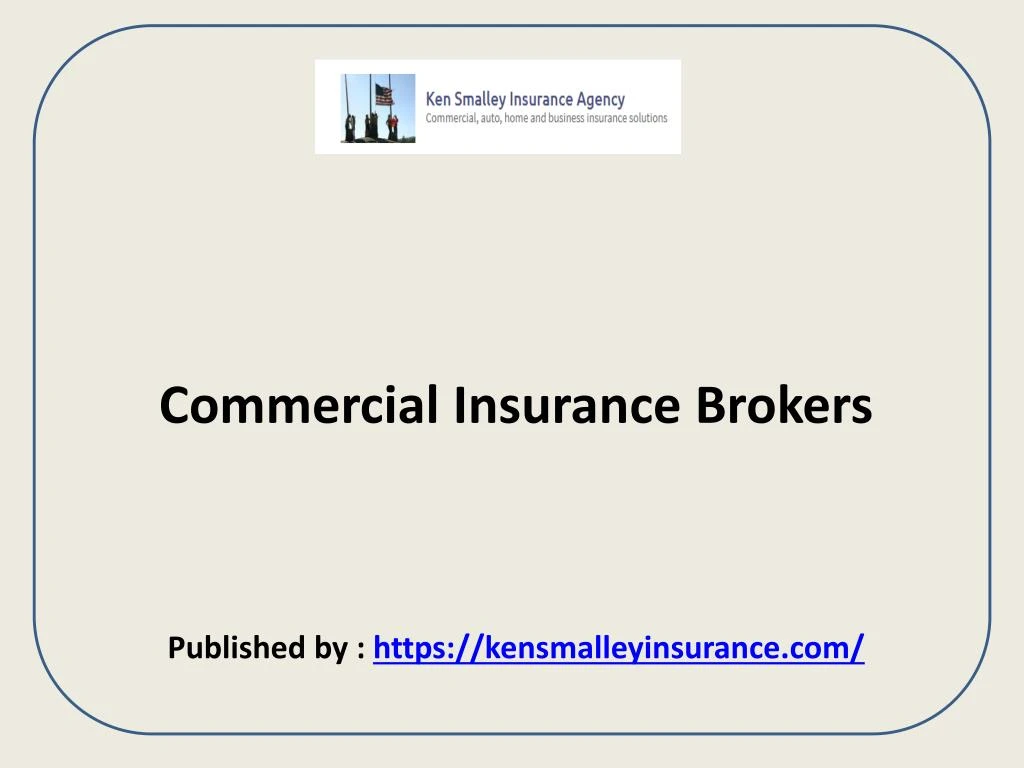 commercial insurance brokers published by https
