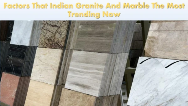 Factors That Know About Granite Make Full Use Of It
