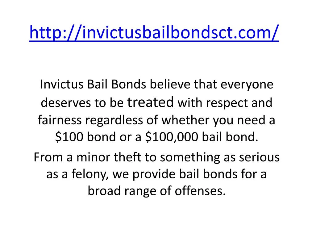 http invictusbailbondsct com