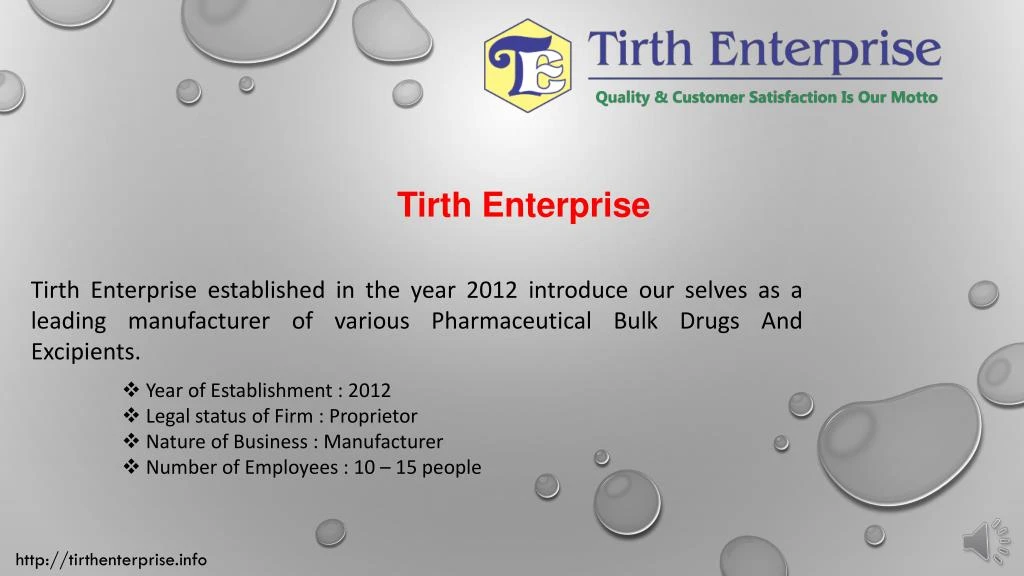 tirth enterprise