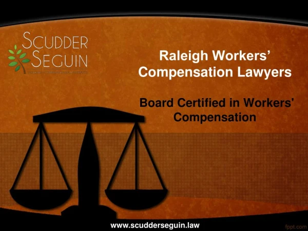 Raleigh workers compensation attorneys | Scudder Seguin, PLLC