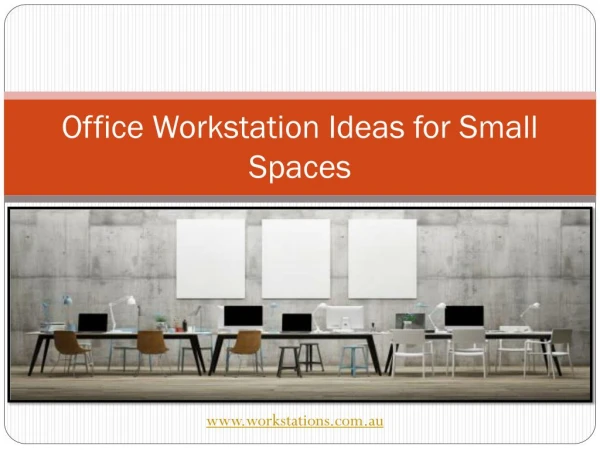 Office Workstation Ideas for Small Spaces