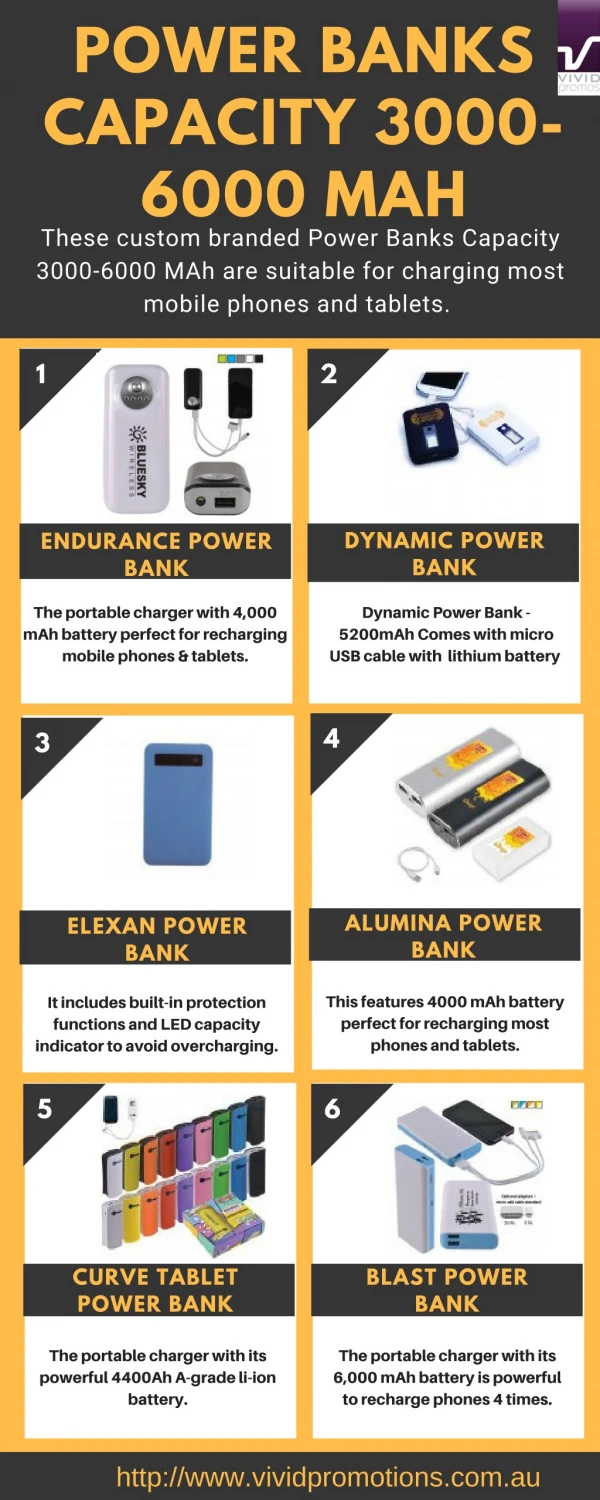 Promotional Power Bank | Vivid Promotions