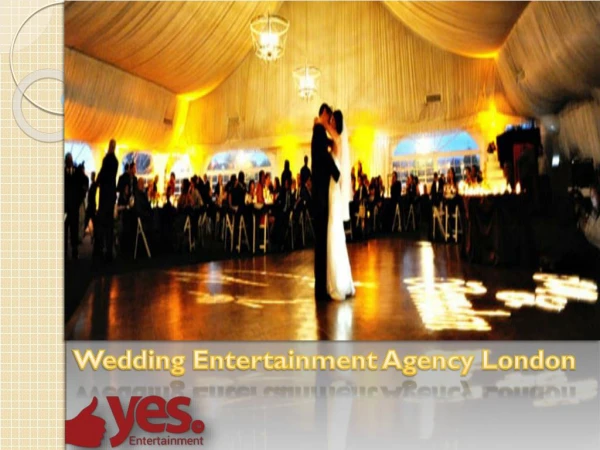 Greatest Wedding Entertainment Agency London