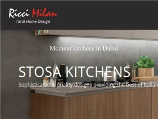 Modular kitchens in Dubai - slide 1