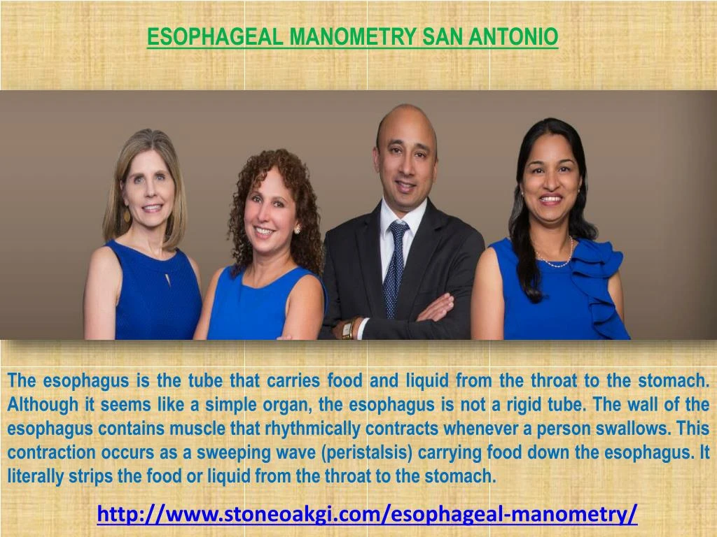 esophageal manometry san antonio