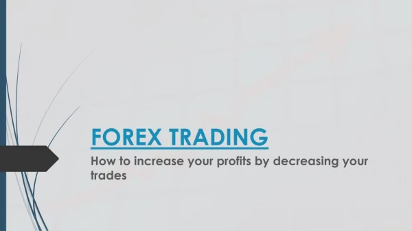 Overtrading-decrease trade | Platinum Trading Institute