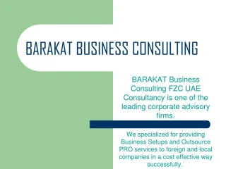 Business Consulting Service - slide 1