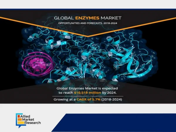 Enzymes Market Size is projected to reach $10,519 million in 2024