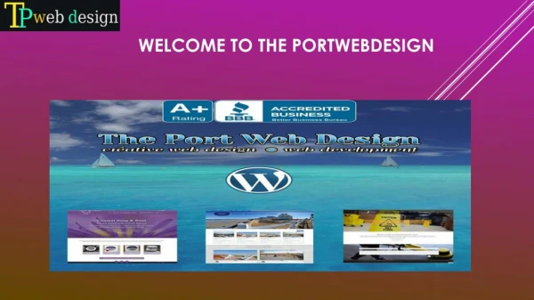Maine Best Website Design Company - Theportwebdesign.com