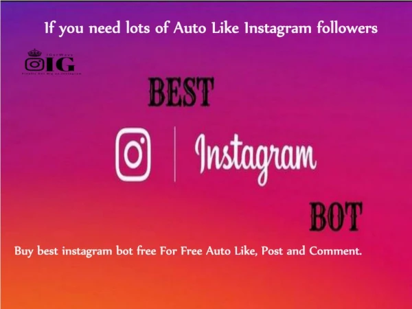 Instagram Auto Followers