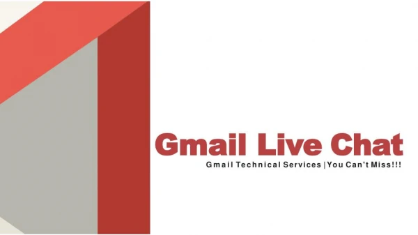 How To Resolve Gmail Issues - Gmail Live Chat | You Can't Miss!!!