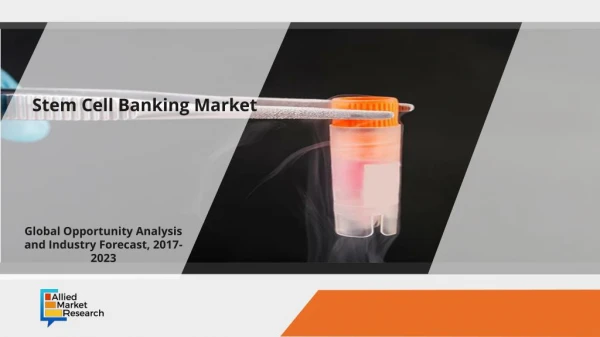 Growth in Gross Domestic Product and Disposable Income in Stem Cell Banking Market