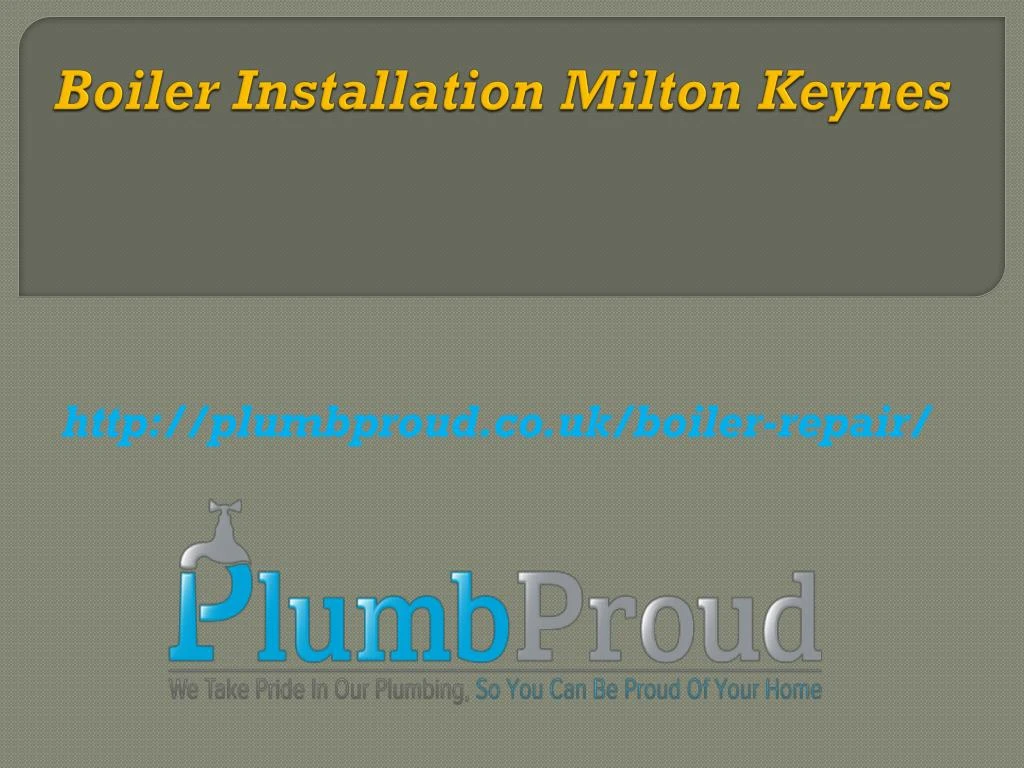 boiler installation milton keynes