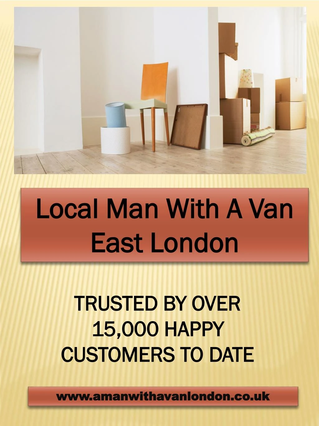 local man with a van east london