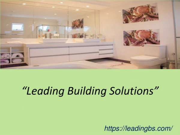 Bathroom renovations melbourne eastern suburbs from leading building solutions