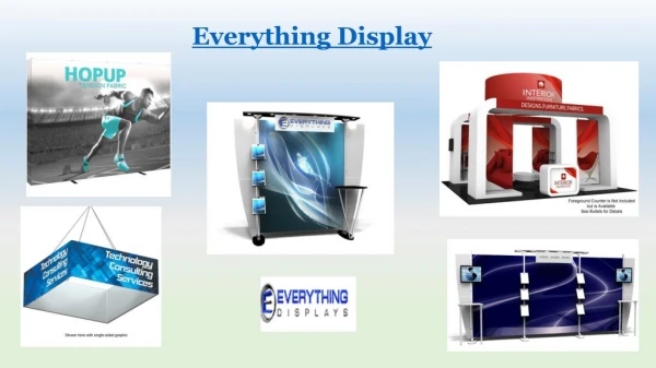 Trade show booth display | Portable display |Everything Display