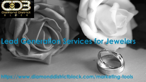 Lead Generation Services for Jewelers