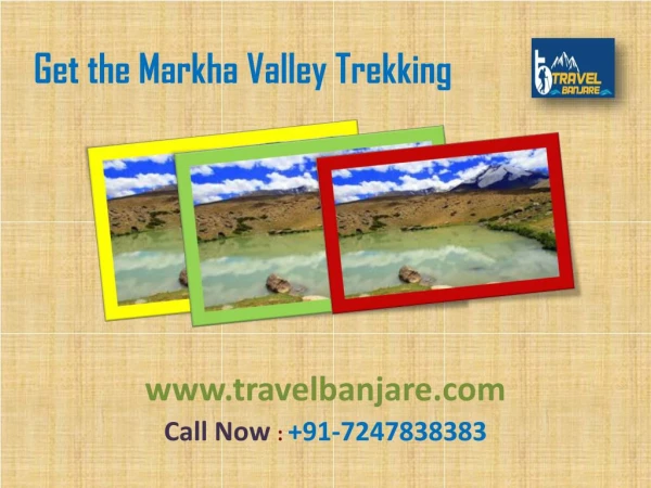 Get the Markha Valley Trekking By Travel Banjare