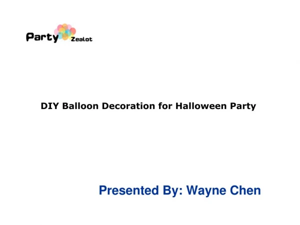 DIY Balloon Decoration for Halloween Party - Party Zealot