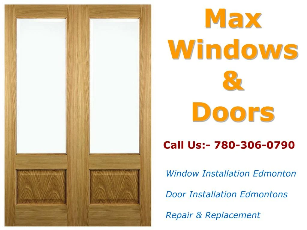 max windows doors