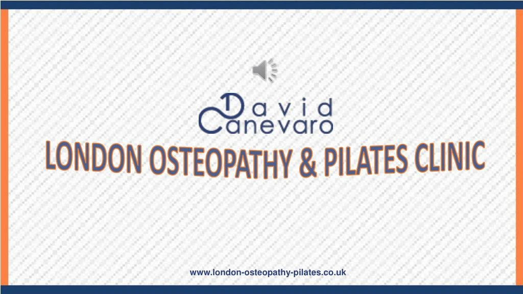 london osteopathy pilates clinic