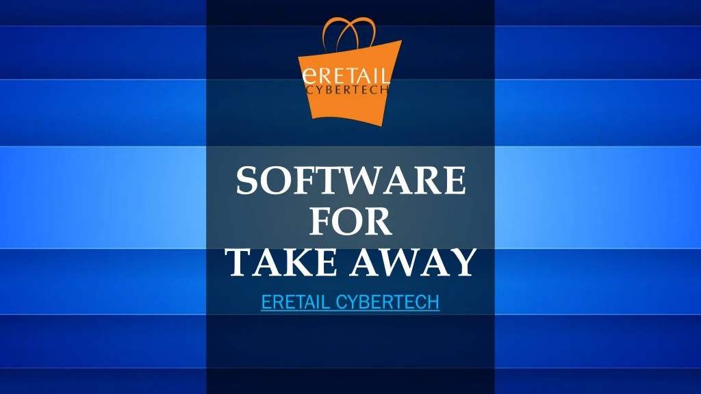 software for take away eretail cybertech