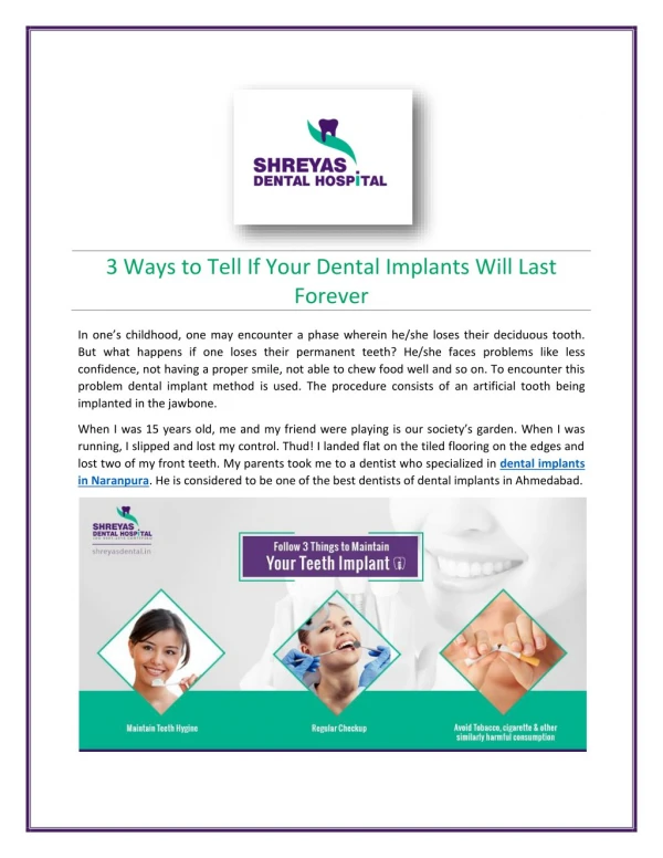Home Care Tips to Maintain Your Dental Implants