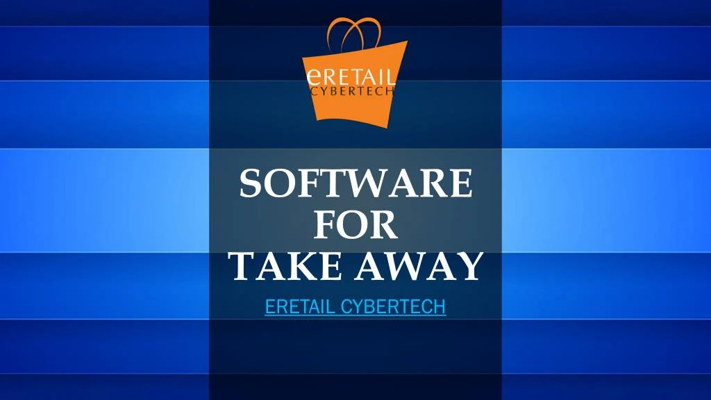 software for take away