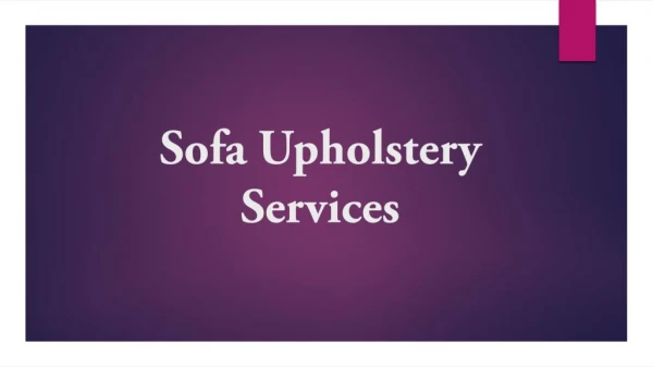 Furniture Upholstery Service in Minneapolis