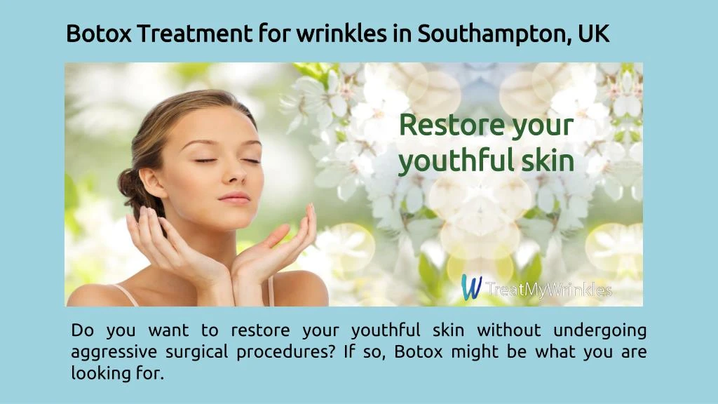 botox treatment for wrinkles in southampton uk